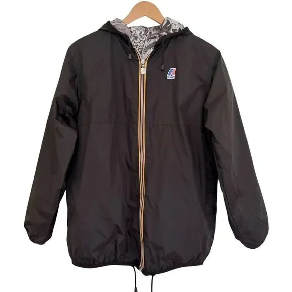 K-Way New Reversible Black Jacket - Picture 5 of 8